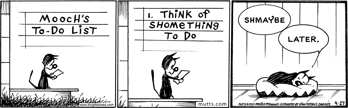 April 27 2021, Daily Comic Strip