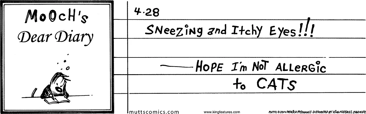 April 28 2014, Daily Comic Strip