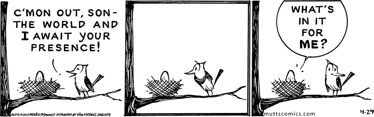 April 29 2013, Daily Comic Strip