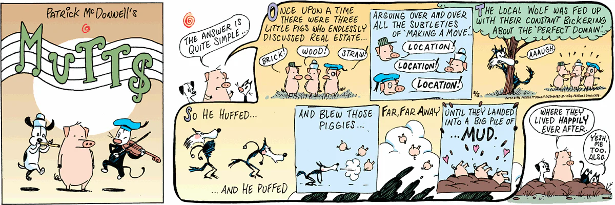May 5 1996, Sunday Comic Strip