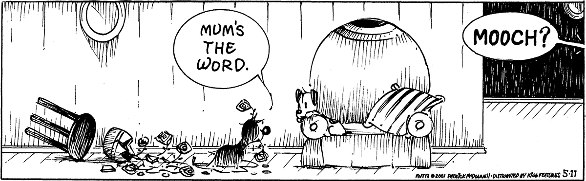 May 11 2001, Daily Comic Strip