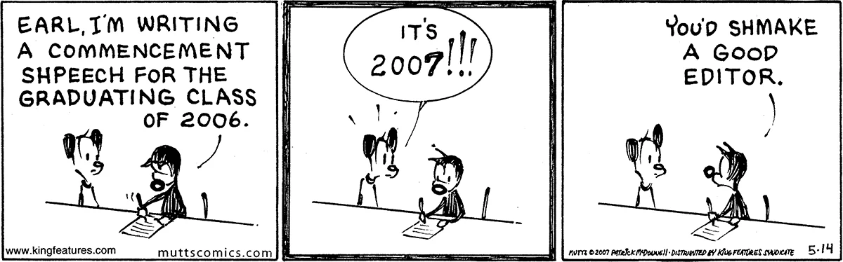 May 14 2007, Daily Comic Strip