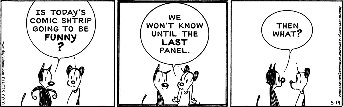 May 14 2019, Daily Comic Strip