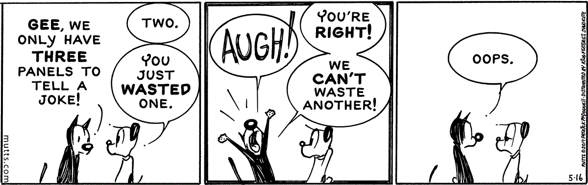 May 16 2019, Daily Comic Strip