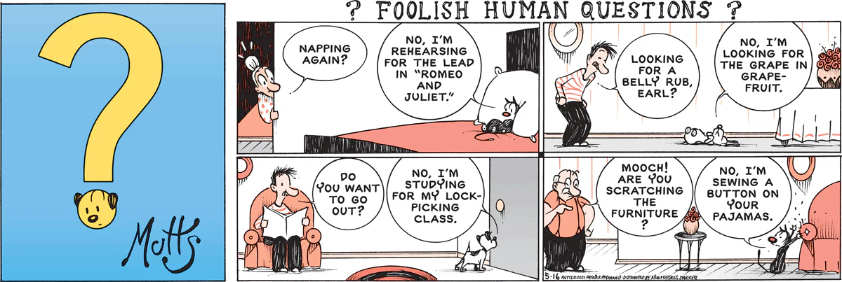 May 16 2021, Sunday Comic Strip