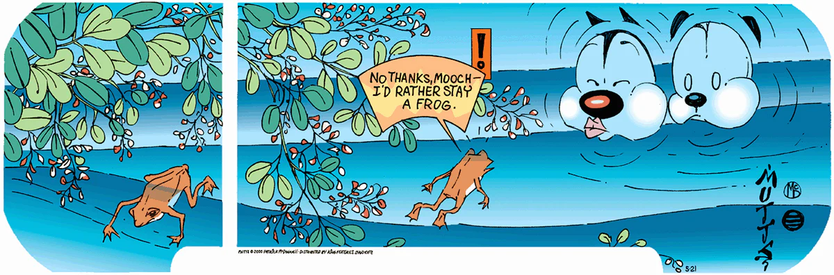 May 21 2000, Sunday Comic Strip