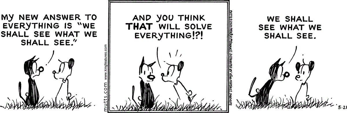 May 21 2020, Daily Comic Strip