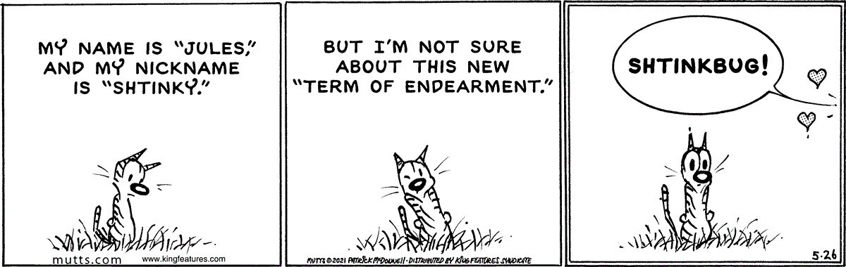 May 26 2021, Daily Comic Strip