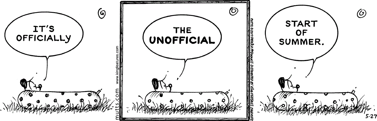 May 27 2019, Daily Comic Strip