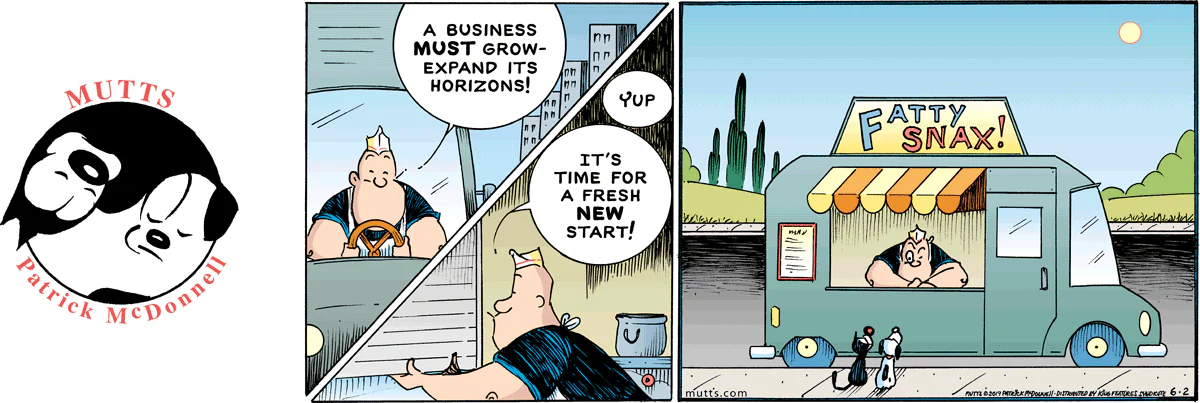 June 2 2019, Sunday Comic Strip