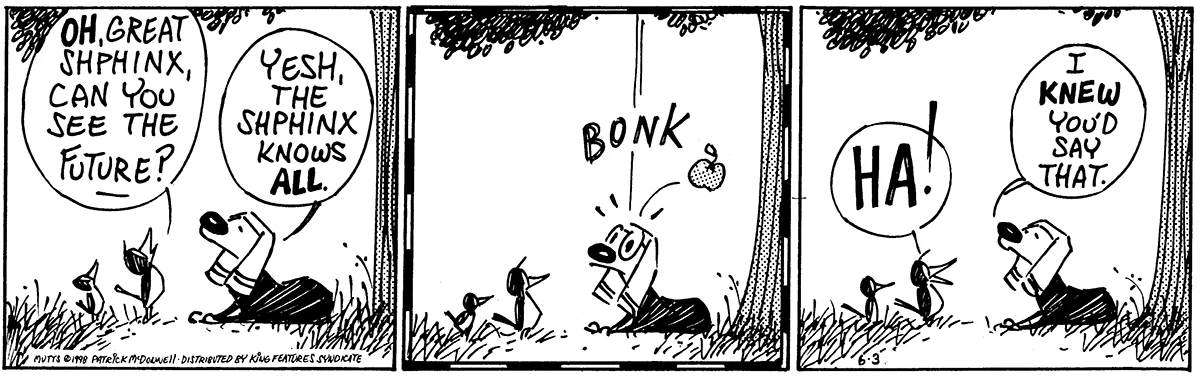 June 3 1998, Daily Comic Strip
