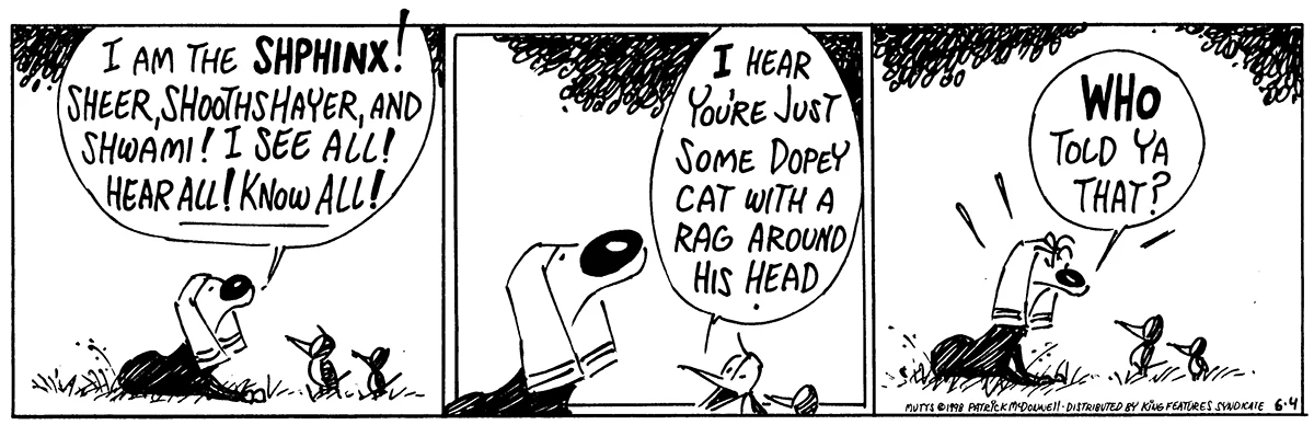 June 4 1998, Daily Comic Strip