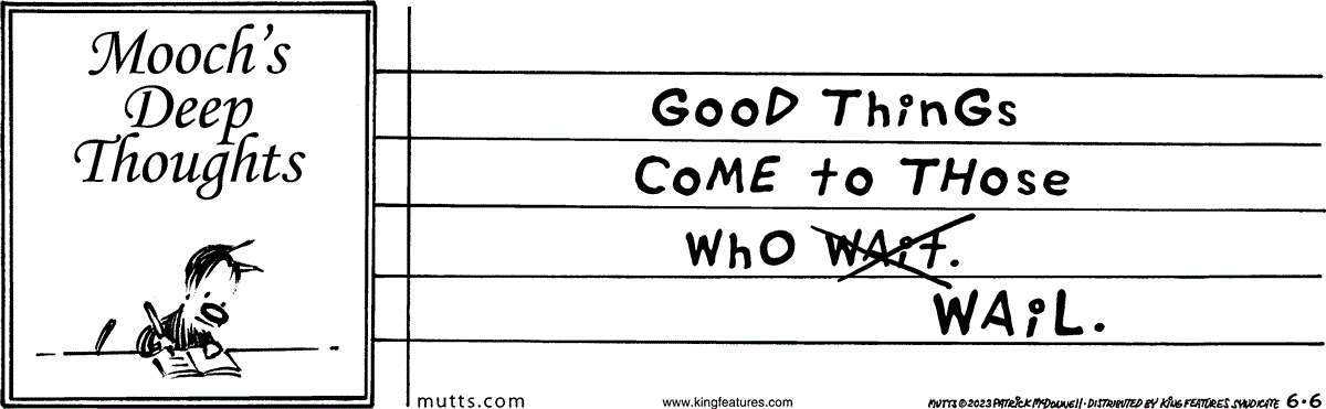 June 6 2023, Daily Comic Strip
