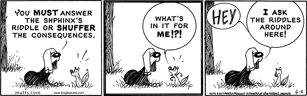 June 11 2019, Daily Comic Strip
