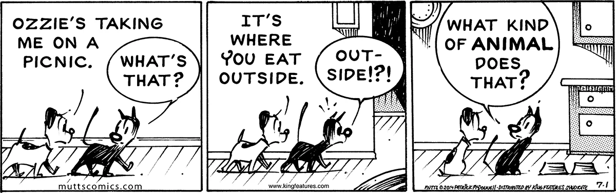 July 1 2014, Daily Comic Strip