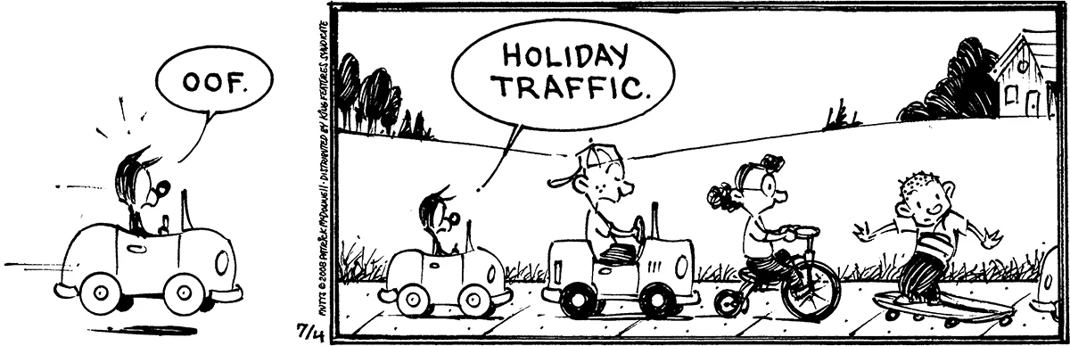 July 4 2008, Daily Comic Strip