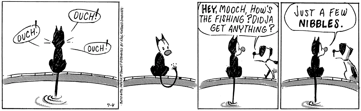 July 4 1996, Daily Comic Strip