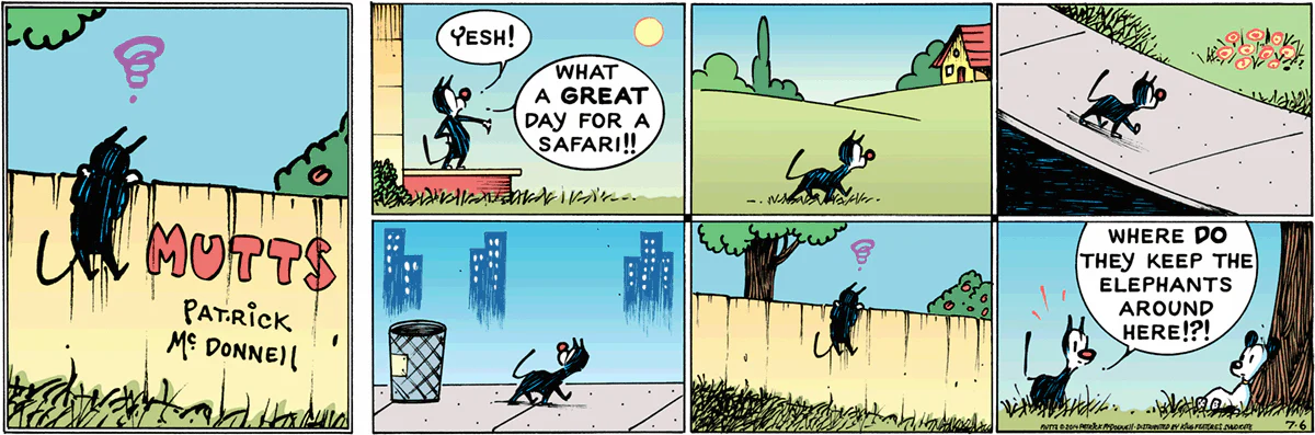 July 6 2014, Sunday Comic Strip
