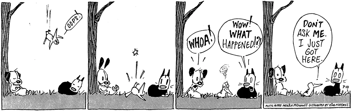 July 10 1995, Daily Comic Strip