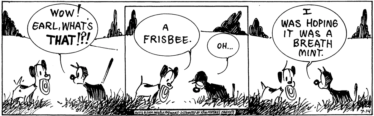 July 14 2004, Daily Comic Strip