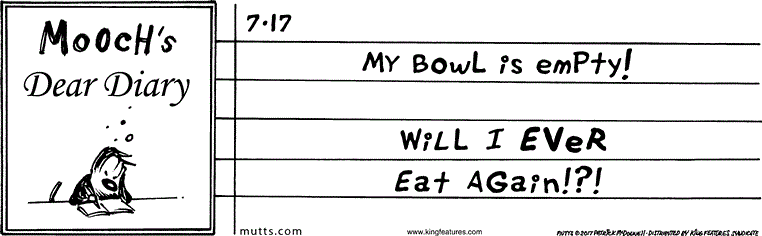 July 17 2017, Daily Comic Strip
