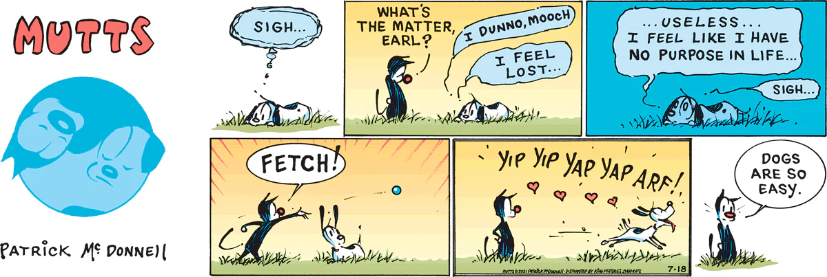 July 18 2021, Sunday Comic Strip