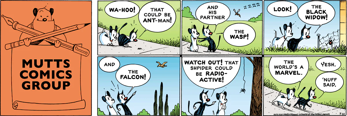 July 21 2019, Sunday Comic Strip