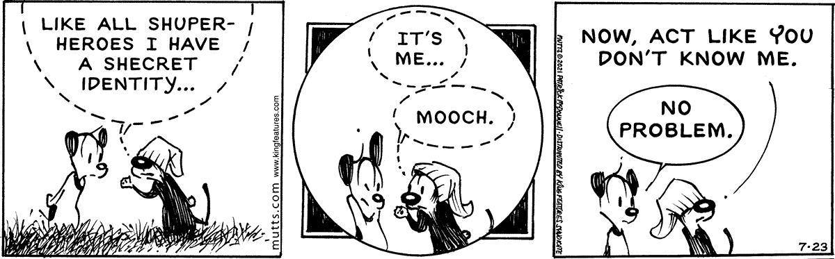 July 23 2021, Daily Comic Strip