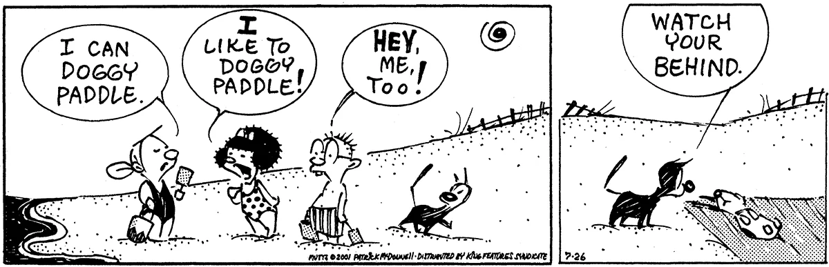 July 26 2001, Daily Comic Strip