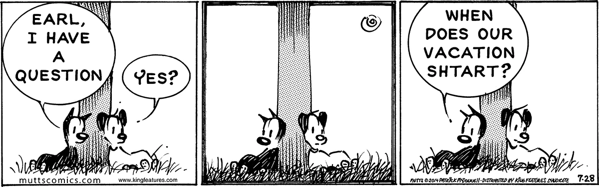 July 28 2014, Daily Comic Strip
