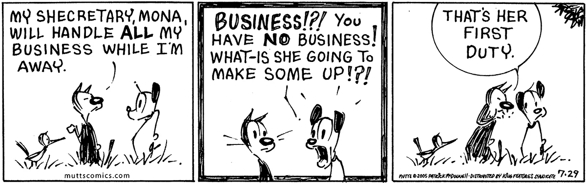 July 29 2005, Daily Comic Strip