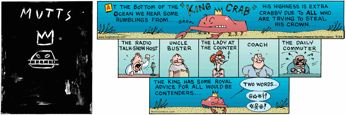 July 30 2006, Sunday Comic Strip