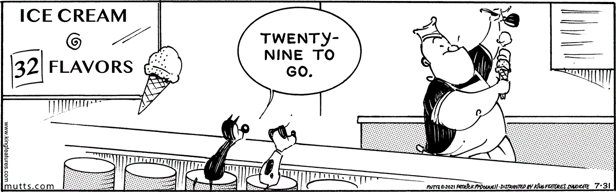 July 31 2021, Daily Comic Strip