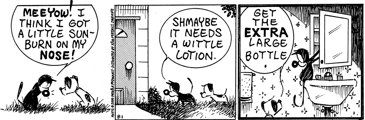 August 1 2000, Daily Comic Strip
