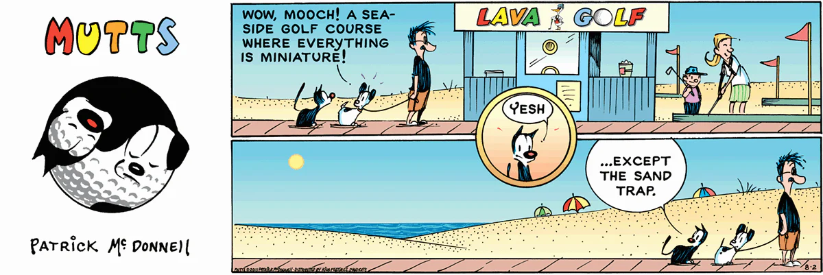 August 2 2015, Sunday Comic Strip