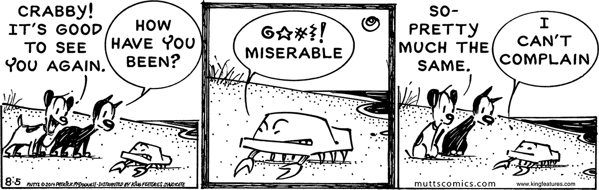 August 5 2014, Daily Comic Strip