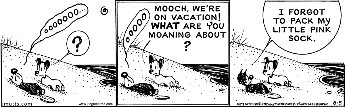 August 5 2021, Daily Comic Strip