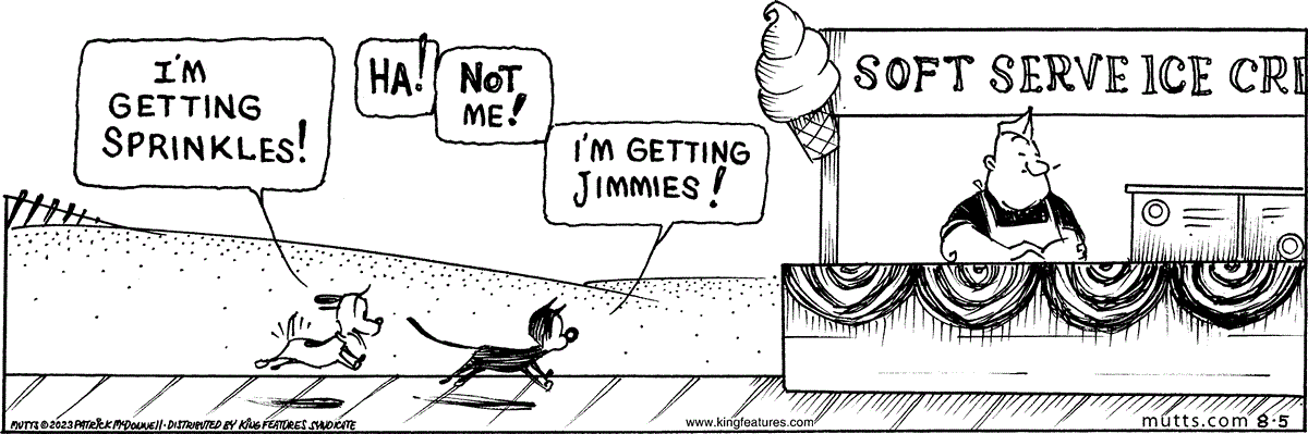 August 5 2023, Daily Comic Strip
