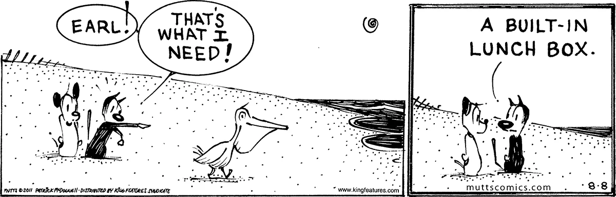 August 8 2011, Daily Comic Strip