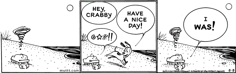 August 8 2017, Daily Comic Strip