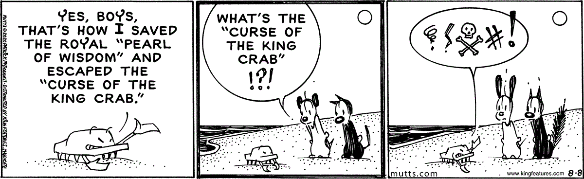 August 8 2020, Daily Comic Strip