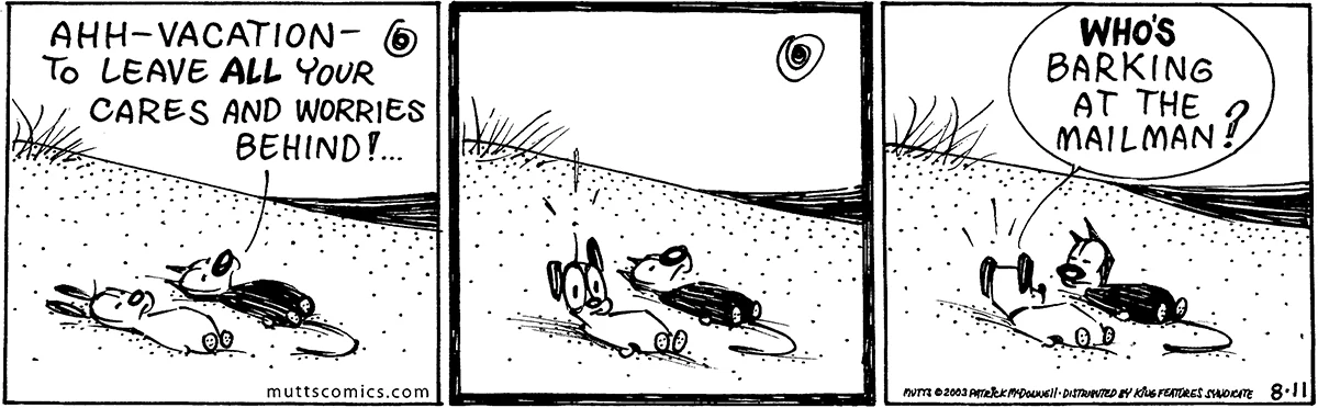 August 11 2003, Daily Comic Strip