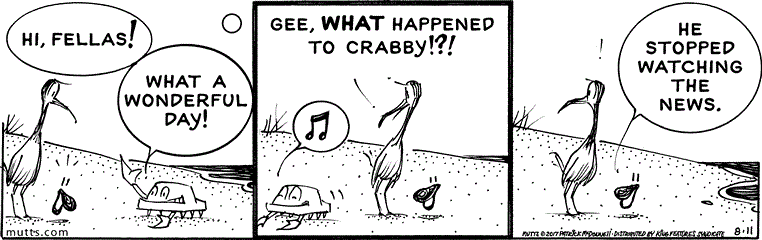 August 11 2017, Daily Comic Strip