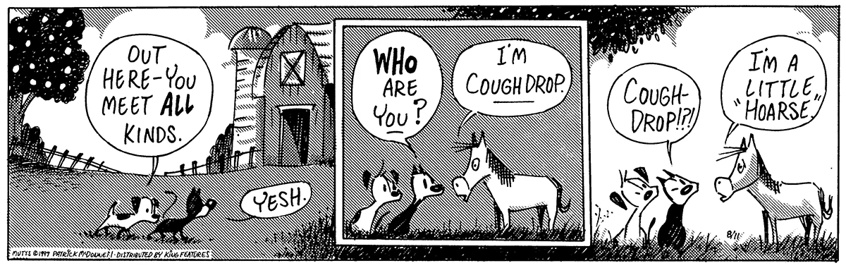 August 11 1997, Daily Comic Strip