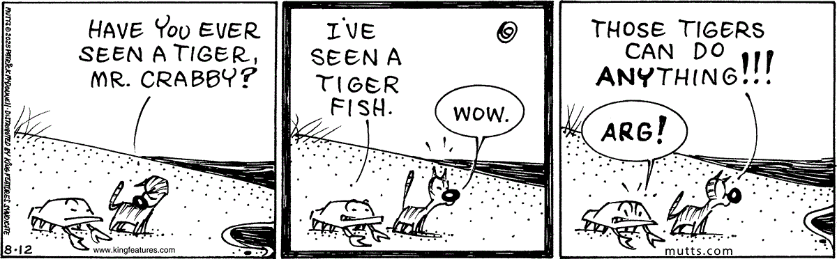 August 12 2025, Daily Comic Strip