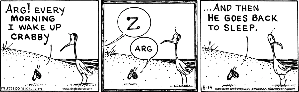 August 14 2012, Daily Comic Strip