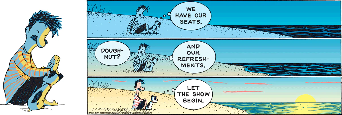 August 15 2021, Sunday Comic Strip