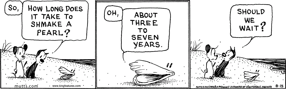 August 15 2023, Daily Comic Strip