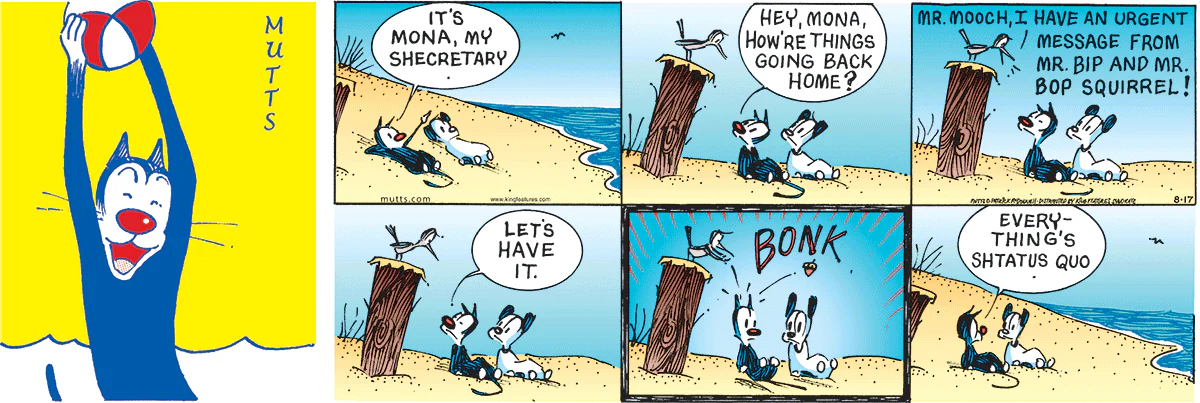 August 17 2025, Sunday Comic Strip