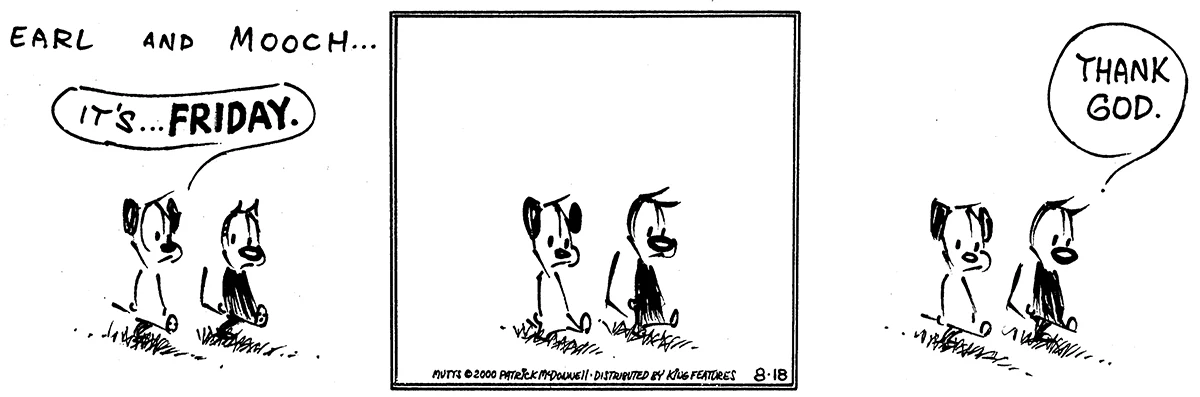 August 18 2000, Daily Comic Strip